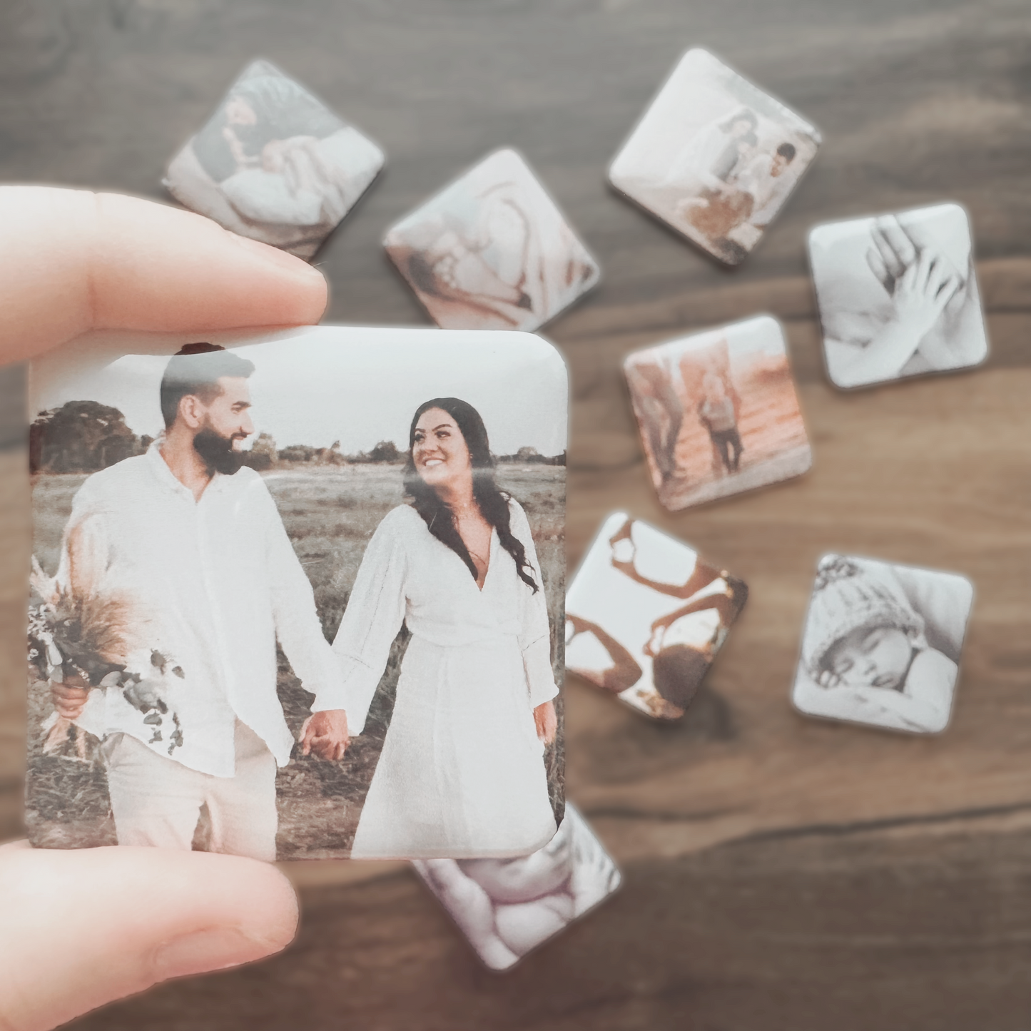 Egyedi fényképes mágnesek - 6db-os szett